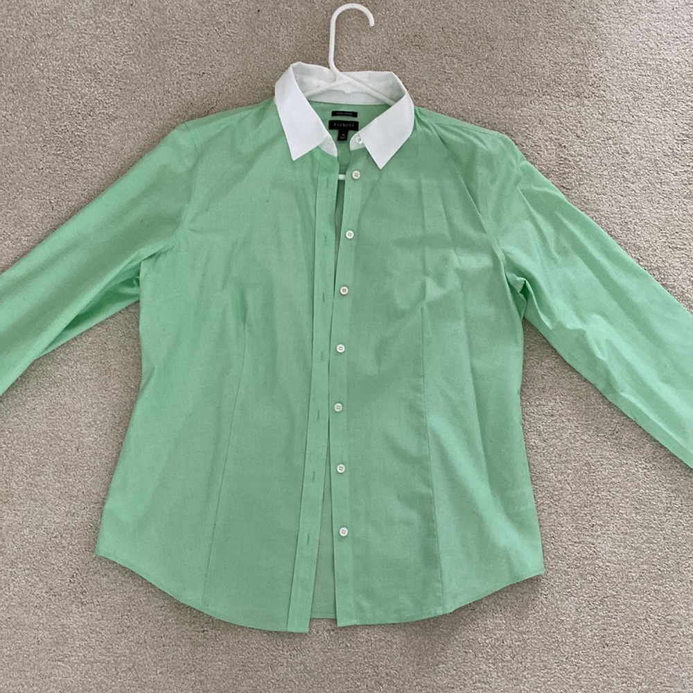 Talbots button down blouse